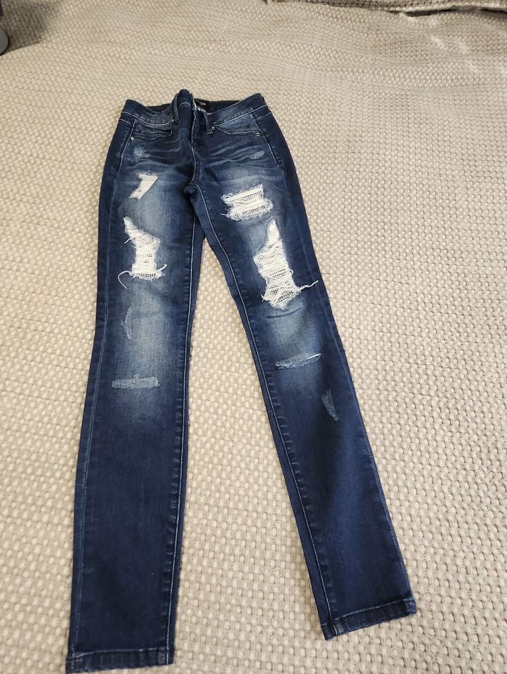 Bebe Rhinestone Skinny Jeans for Women 25
